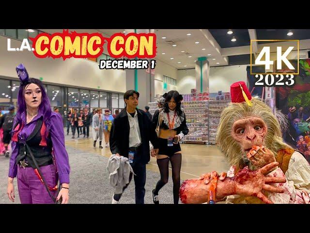 L. A. Comic Con 2023 Saturday 4K Walking Tour USA