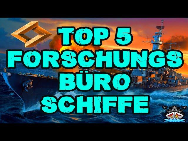 Meine TOP 5 Forschungsbüro Schiffe in World of Warships️ in World of Warships 