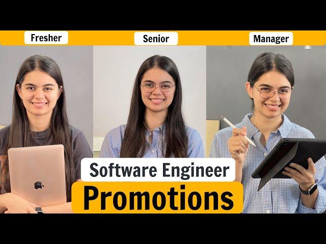 Software Engineer Promotions | What are the levels of Software Engineers in Companies?