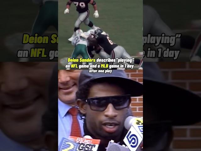 Is Deion Sanders the greatest CB of all time? #nfl #shorts