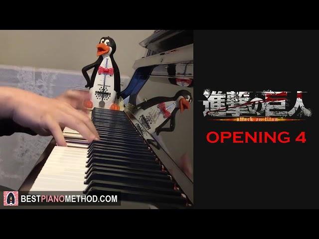 Attack On Titan Opening 4 - Red Swan (Piano Cover)