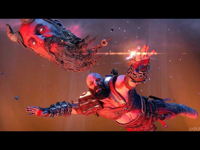 Kratos Destroys Valhalla Scene (God of War Ragnarok Valhalla DLC)