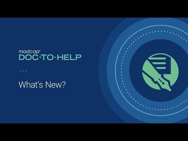 What's New in Doc-To-Help 6