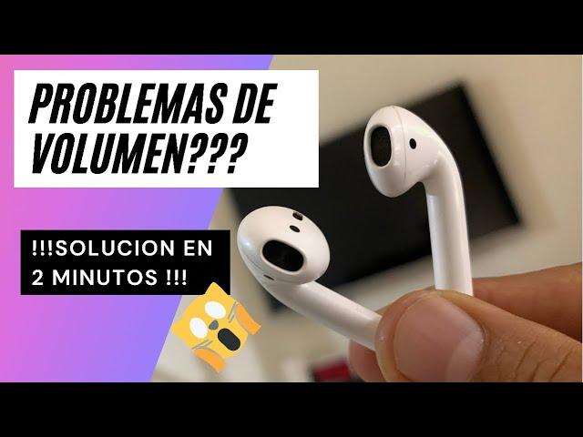 Como corregir problema de sonido en AirPods en 2 minutos!!!