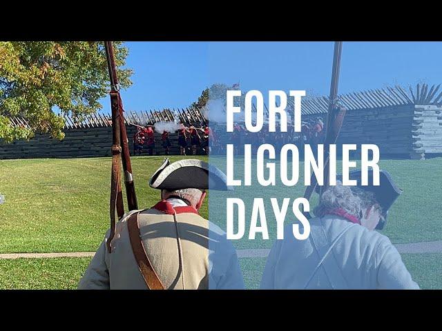 Fort Ligonier Battle from 3 vantage points