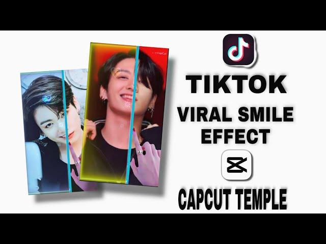 TikTok Trending Face Smiling Video Editing || Smile Face Capcut New Trending Template