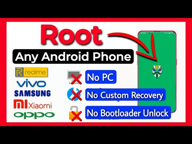 How To Root Any Android Phone Without Unlocking Bootloader. Root Any Andoid Phone Without PC