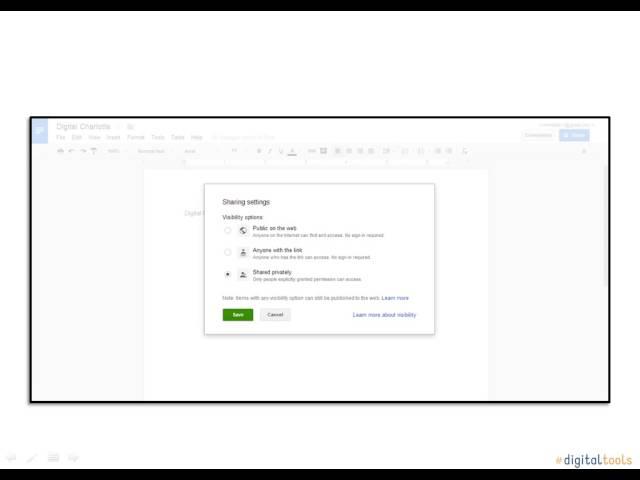 How to Share a Document on Google Docs