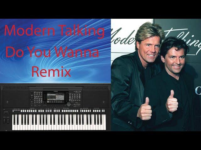 Modern Talking Remix игра на синтезаторе