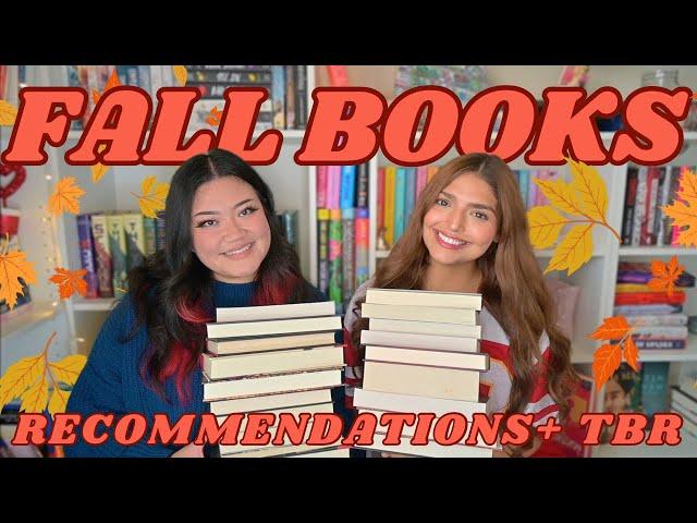 fall book recommendations + our fall tbr 