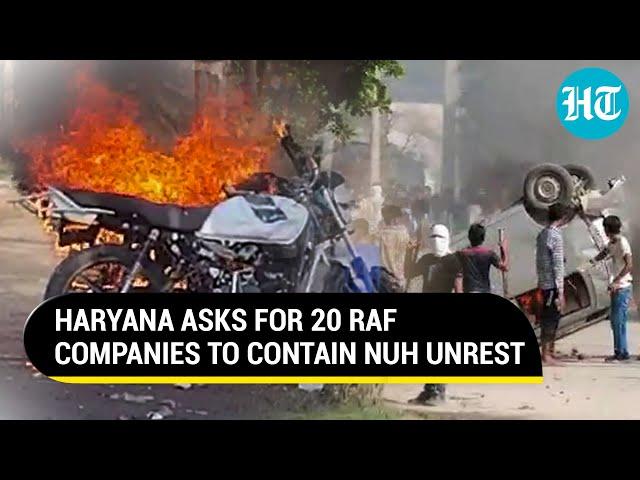 Haryana On The Boil: Central Forces Deployed After Nuh Communal Violence | Top Updates