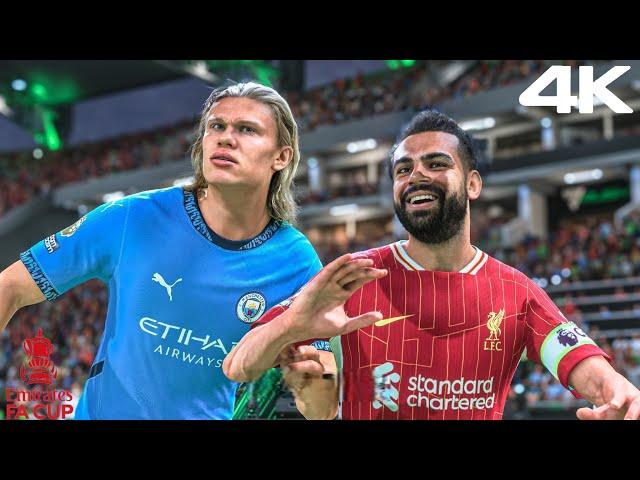 FC 25 - Manchester City vs Liverpool | FA Cup Final [4K]