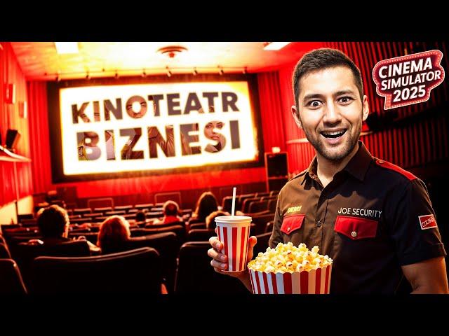 KINOTEATR BIZNESINI BOSHLADIM ► Cinema Simulator 2025 #1