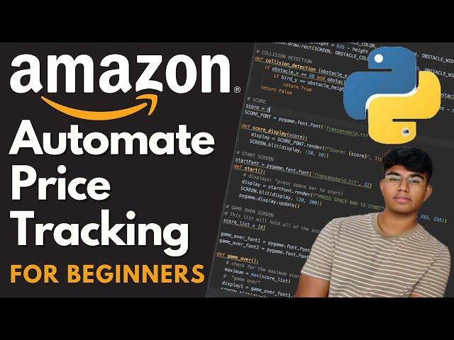 Build an Amazon price tracker in 15 MINUTES (simple web scraping for beginners)