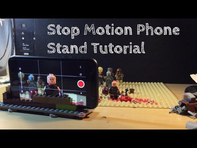 How to Make a Lego Stop Motion Phone/ Camera Stand (Tutorial)