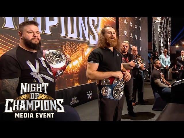 Full WWE Night of Champions Media Event highlights