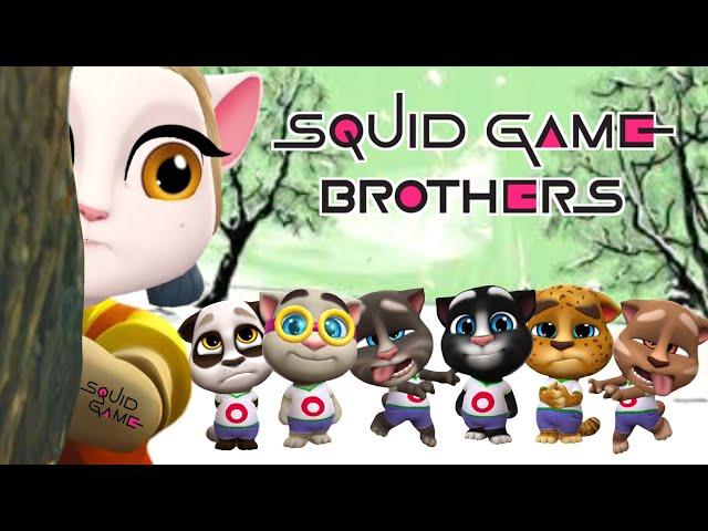SQUID GAME BROTHERS - My Talking Tom Friends - My Talking Angela 150524 #1