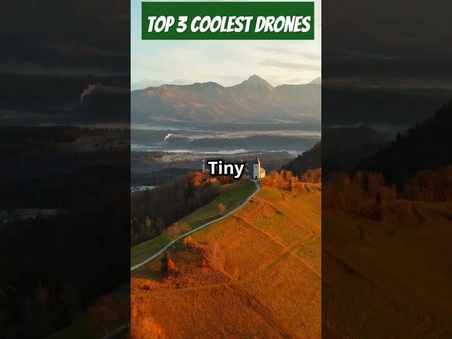 Top 3 Coolest Drones of 2025 #shorts