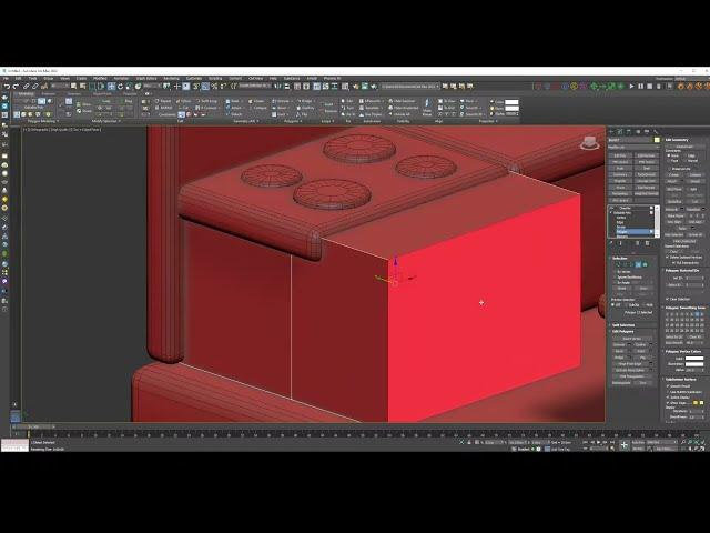 Live Stream - Low Poly Isometric Kitchen - PART 1 - Modeling