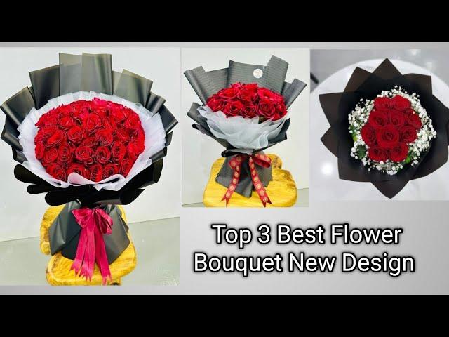 Top 3 Best Flower Bouquet | Flower Bouquet | Flower Wrapping Techniques | Flower Arrangement