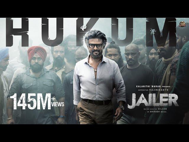 JAILER - Hukum Lyric Video | Superstar Rajinikanth | Sun Pictures | Anirudh | Nelson