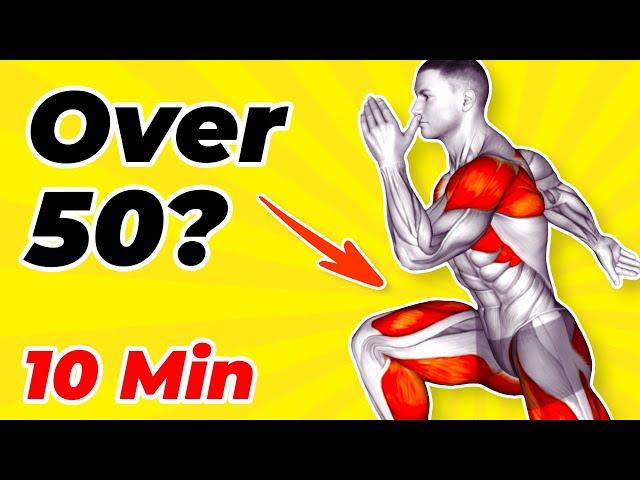  10-MIN Leg Workout Over 50 - Strengthen & Tone Legs