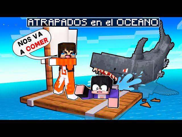 Intentamos SOBREVIVIR 100 DIAS en el MAR  | SRGATO MINECRAFT PERO