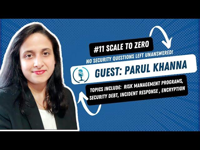 Cloud Security Podcast with Parul Khanna | Ep.13 | ScaletoZero podcast | Cloudanix