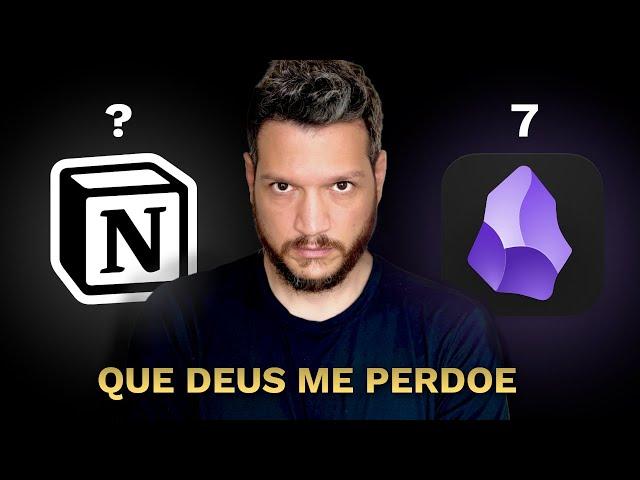 Por que estão trocando o Notion pelo Obsidian? (tomei uma drástica decisão)