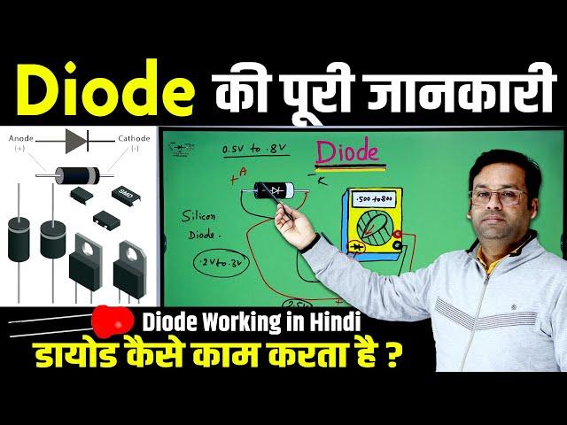 Diode checking in PCB | Diode complete testing working principle in hindi | Diode explained in PCB