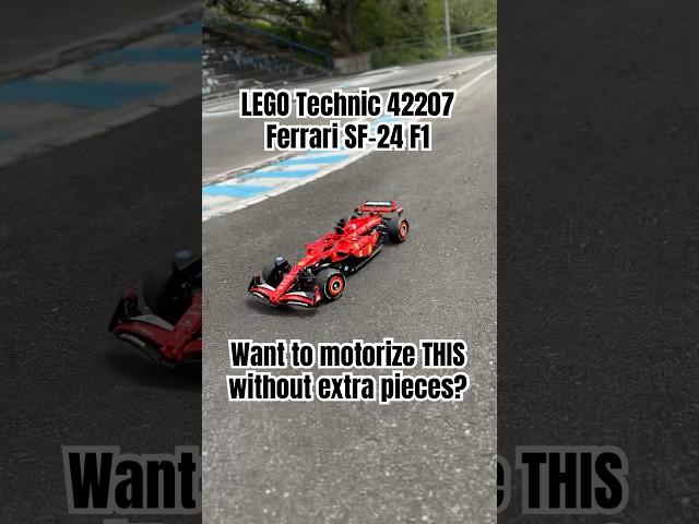 LEGO Technic 42207 Ferrari SF-24 F1 Car Full Remote Controlled!#legotechnic #42207 #buwizz #ferrari