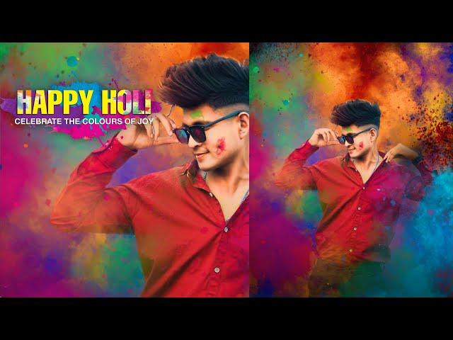 Hali Photo Editing 2023  | Picsart Photo Editing | Happy Holi