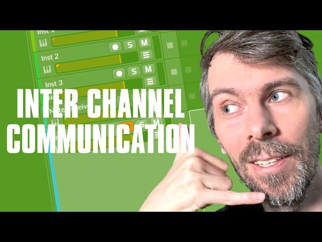 Bitwig Inter Channel Communication - send Signals to other channels