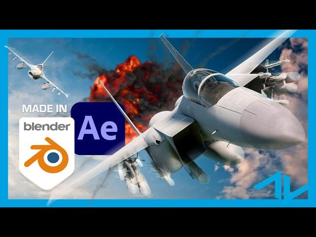 We Recreated Top Gun: Maverick WITH CGI | Blender & After Effects