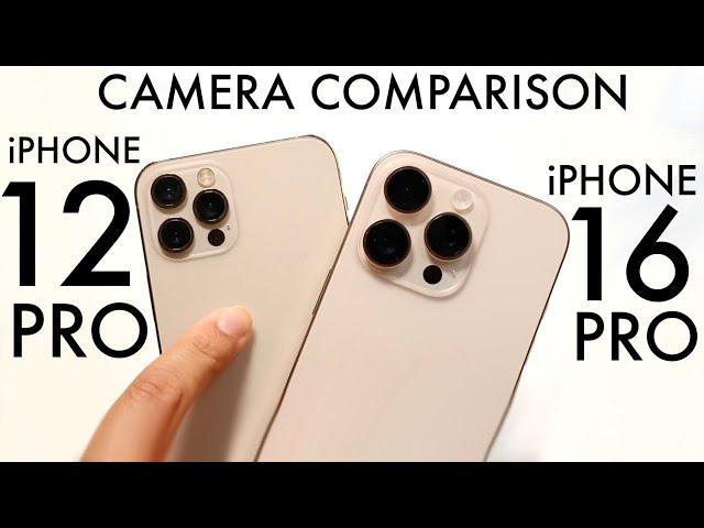 iPhone 16 Pro Vs iPhone 12 Pro CAMERA TEST! (Photo Comparison)