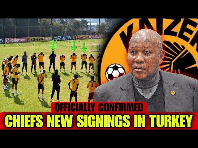 Kaizer Chiefs Signed Three Players In Turkey - BEST PLAYERS CONFIRMED | TRANSFER NEWS UPDATES