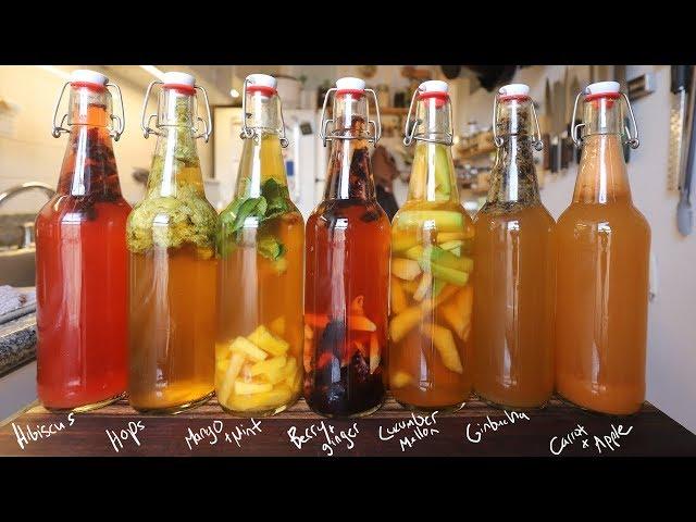 The Complete Guide to Flavoring and Carbonating Kombucha