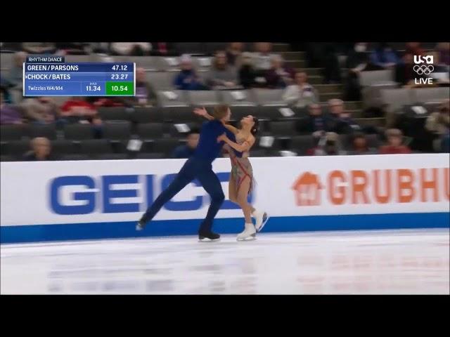 Madison Chock/Evan Bates Ice Dance USA-Music I chose-I'm Your Boogie Man-KC and The Sunshine Band