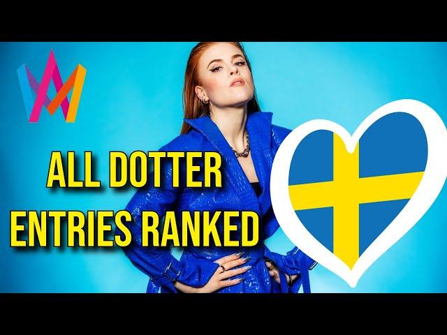 ALL DOTTER ENTRIES FOR MELFEST #eurovision #sweden #melodifestivalen