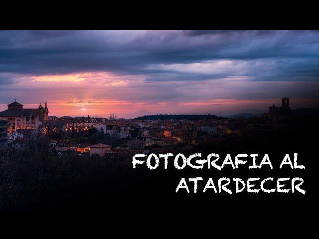 FOTOGRAFÍA al ATARDECER || HERVÁS