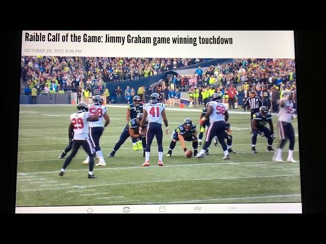 Jimmy Graham game winner