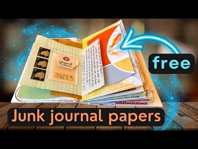 FREE finds for Junk Journals