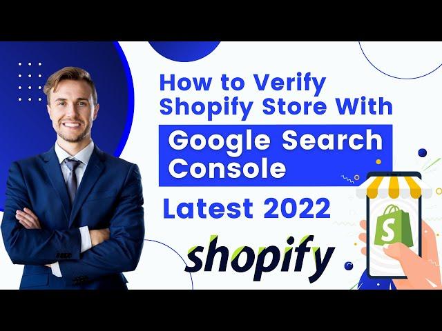 How to Verify Shopify Store With Google Search Console 2022 #shopifystore #googlesearchconsole