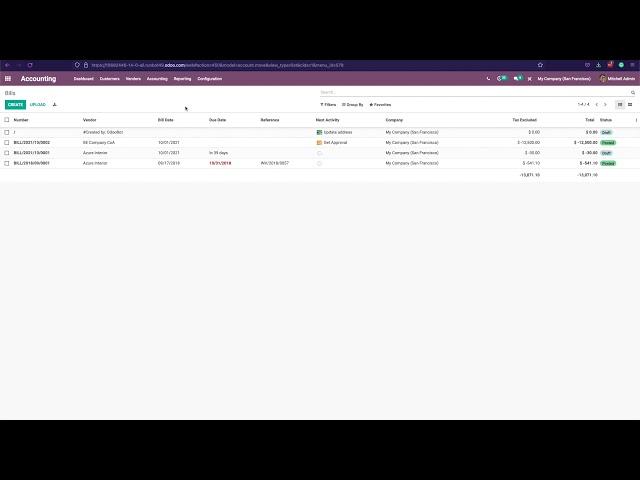 Odoo v14.0 - tree views are hide/show fields in all shared views