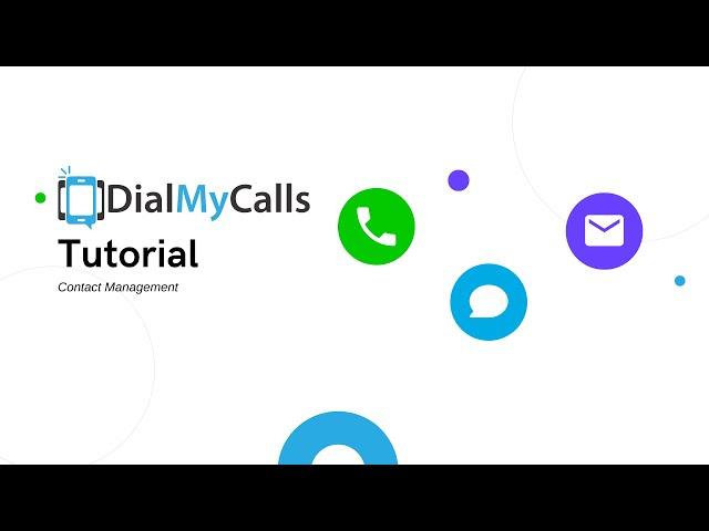 Video Tutorial: Contact Management [2024]