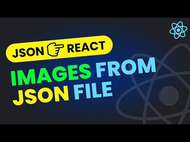 Display Icons / Images from JSON File in React JS | React JSON Tutorial