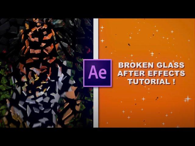 BROKEN GLASS EFFECT | AFTER EFFECTS