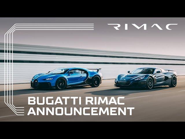 Bugatti Rimac Announcement