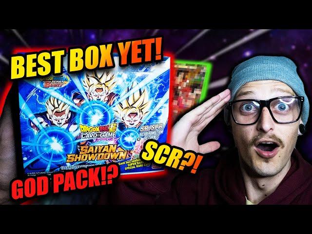 *WE GOT ONE!* Second Box Luck! - Saiyan Showdown - Dragon Ball Super Card Game