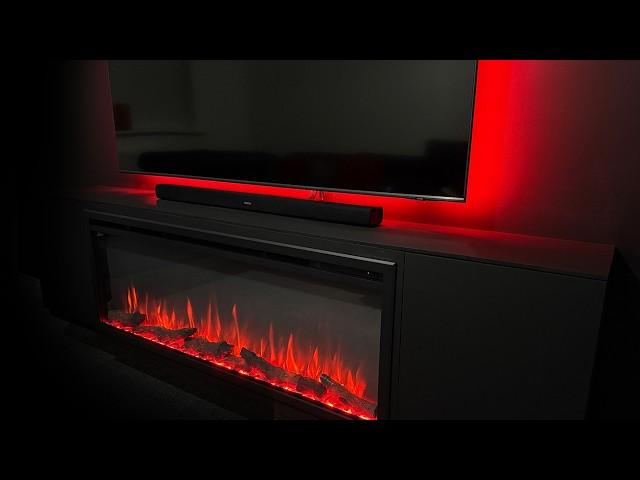 Amazon Flamme Castello Electric Fireplace Review